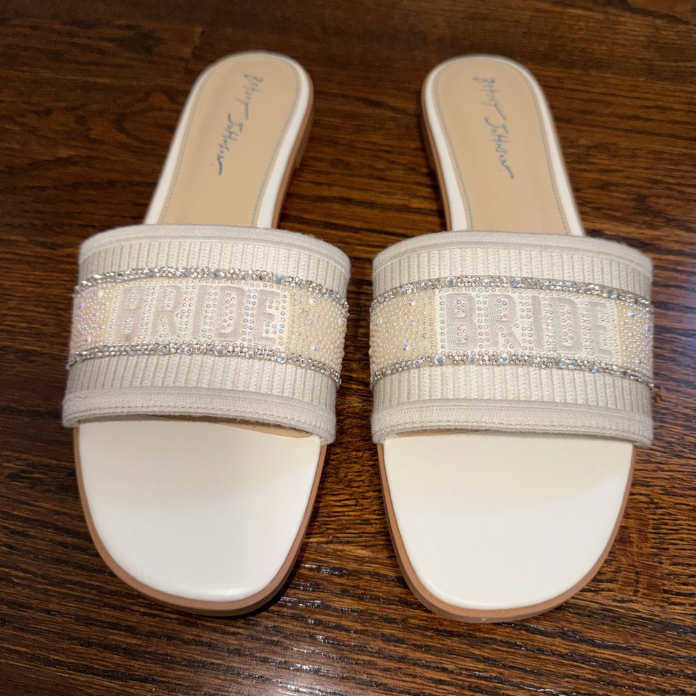 Betsey Johnson Bride Sandals